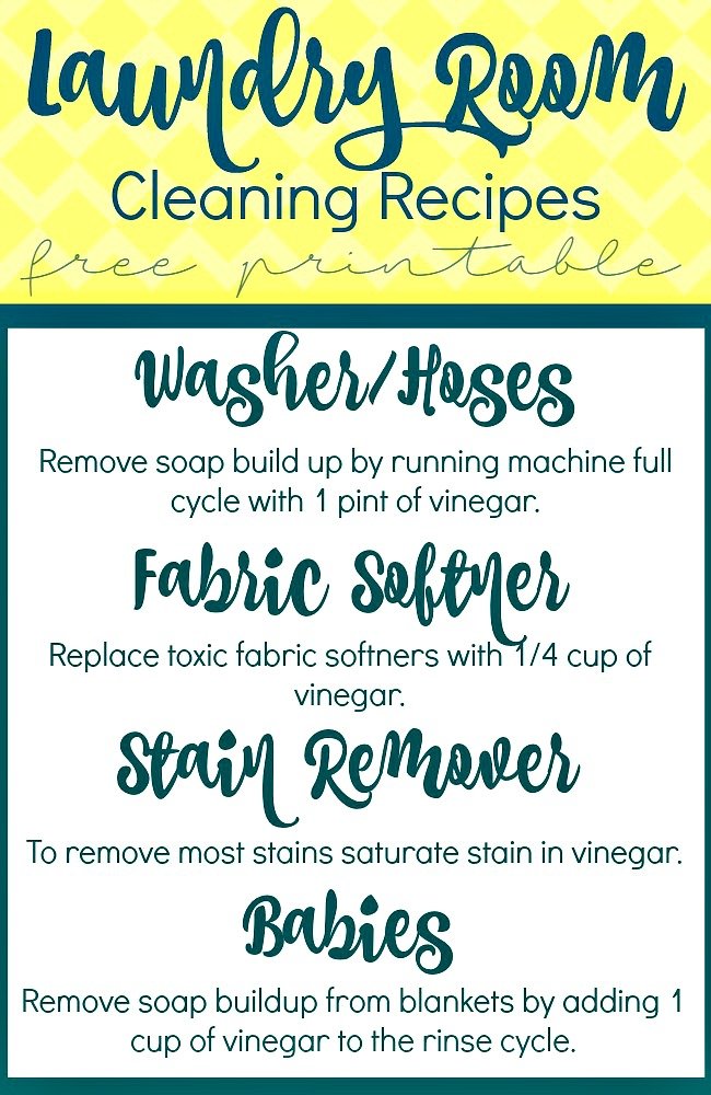 White Vinegar Cleaning Recipes For Your Laundry Room Sewlicious Home Decor,Hamster Babies Gif