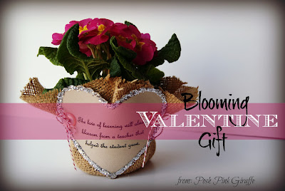 Teacher's Valentine Gift from Posh Pink Giraffe