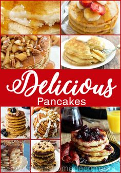 Delicious Homemade Pancakes. sewlicioushomedecor.com