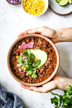 The Best Vegan Chili Recipe Ever!!! So much better than your average vegetarian chili! The secret ingredient makes it. Easy to prepare and everyone will love it.