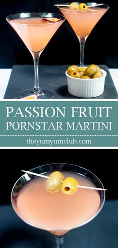 Every girl loves a cocktail. Push the boundaries with this Passion Fruit Pornstar Martini. Fresh passion fruit, vanilla vodka & that all-important fizz. Yum!  #cocktail #cocktailrecipes #pornstarmartini #martini #pornstar #passionfruit #passionfruitmartini #passionfruitpornstarmartini #theyumyumclub #drinks