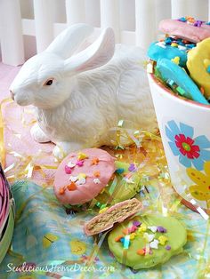 Easter Egg Reese's Peanut Butter Cookies. sewlicioushomedecor.com