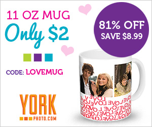 Valentine’s Offers: Custom Cover Photo Book Just $2 OR Custom Photo Mug Just $2!