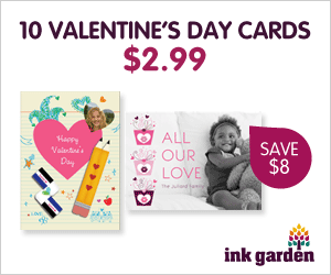 10 Valentine’s Day Cards – Just $2.99 – Save $8!