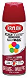 Krylon K05210107 ColorMaster Paint + Primer, Gloss, Cherry Red, 12 oz.