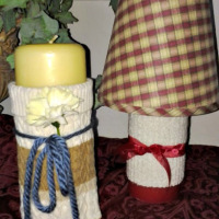 Sweater Candles