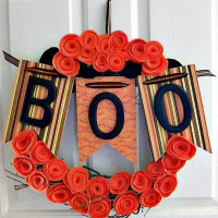 BOO Halloween Wreath submissions