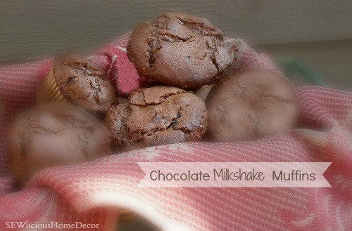 chocolate milkshake muffins cupcakes