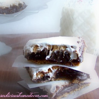 Gooey Smores Pumpkin Bars