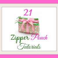 zipper pouch tutorials