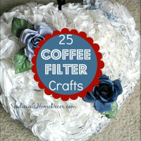 25 Coffee Filter Crafts