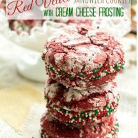 Red Velvet Cookies with Cream Cheese