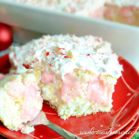 Peppermint Poke Cake Quick and Easy Recipe