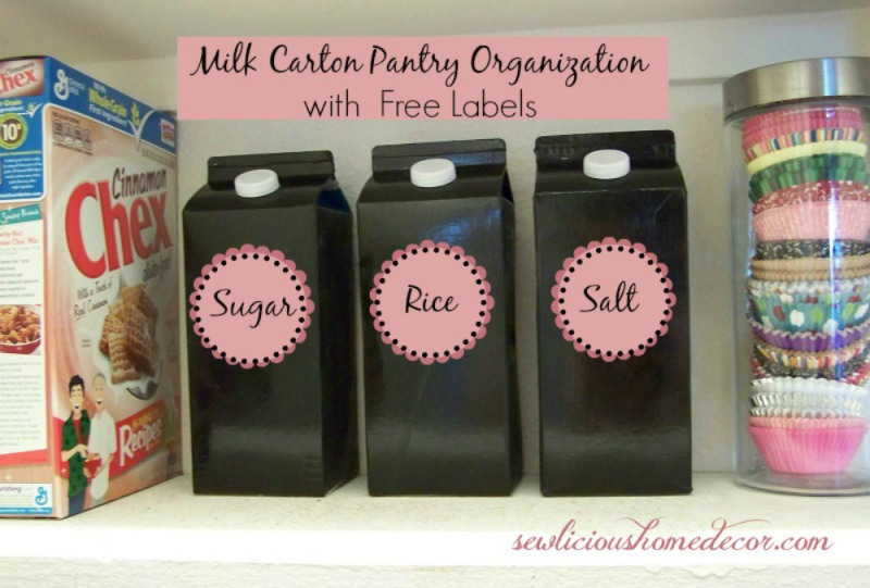 Reuse Milk Cartons