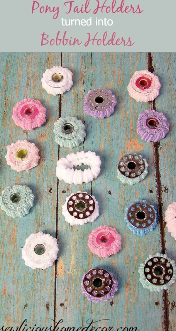pony tail holer bobbin holders
