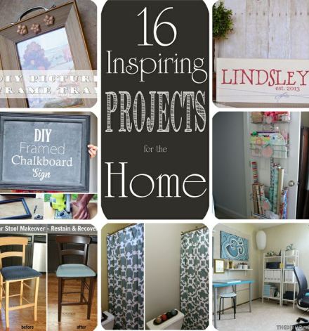15 diy projects for the home Saturday SHOW=licious Craft and Recipe Showcase!