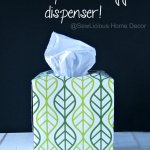 Turn a kleenex box into a plastic bag dispenser