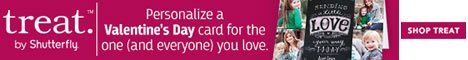 Valentines Day Greeting Cards from Treat