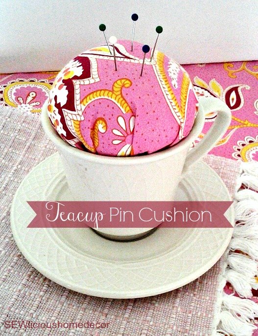 teapot pin cushion tutorial