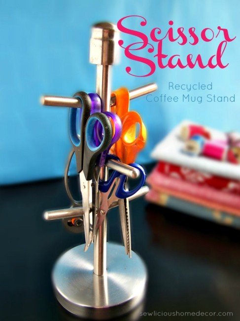 Scissor Stand at sewlicioushomedecor.com