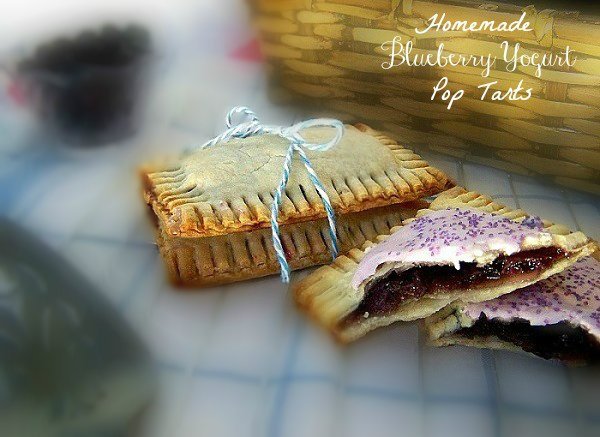 Homemade Blueberry Yogurt Pot Tarts