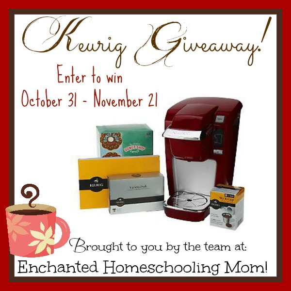 Facebook Milestone Means Keurig Giveaway! -Enchanted Homeschooling Mom