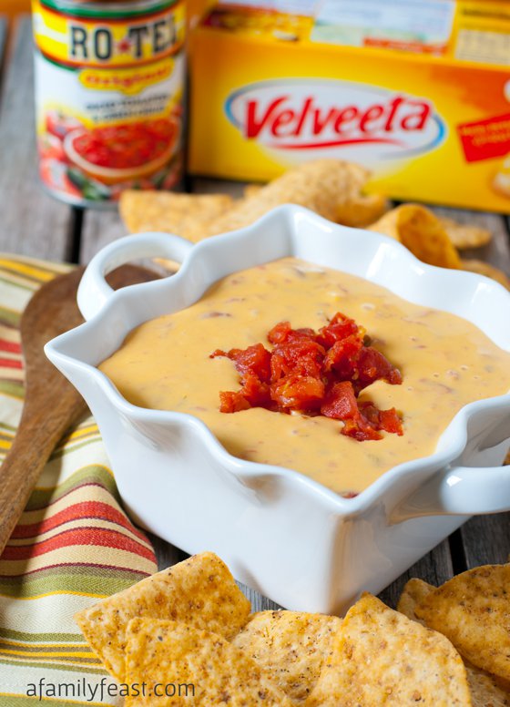 Famous Queso Dip - A Family Feast