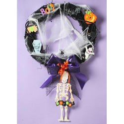 halloween Ghoul Wreath