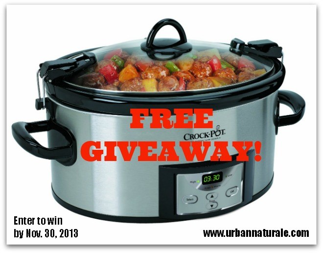 FREE Giveaway: Enter to WIN a Crock-Pot Cook & Carry Slow Cooker 