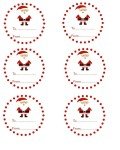 Santa Gift Tags - SewLicious Home Decor