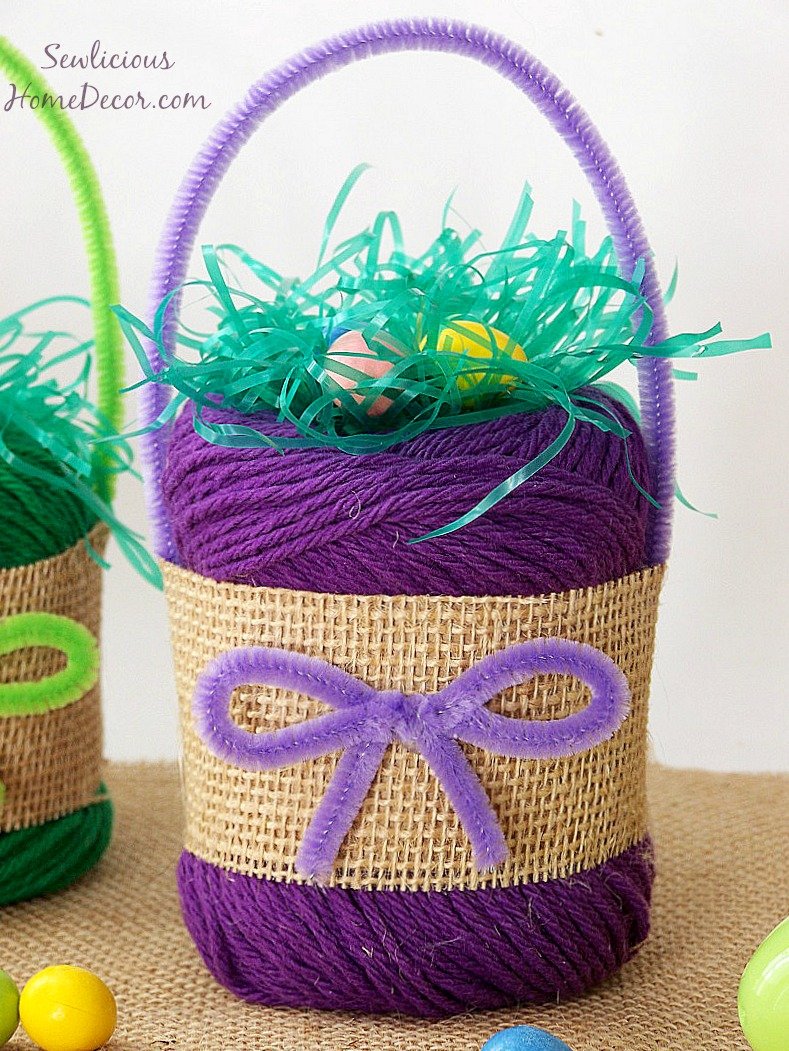 Yarn Easter Basket