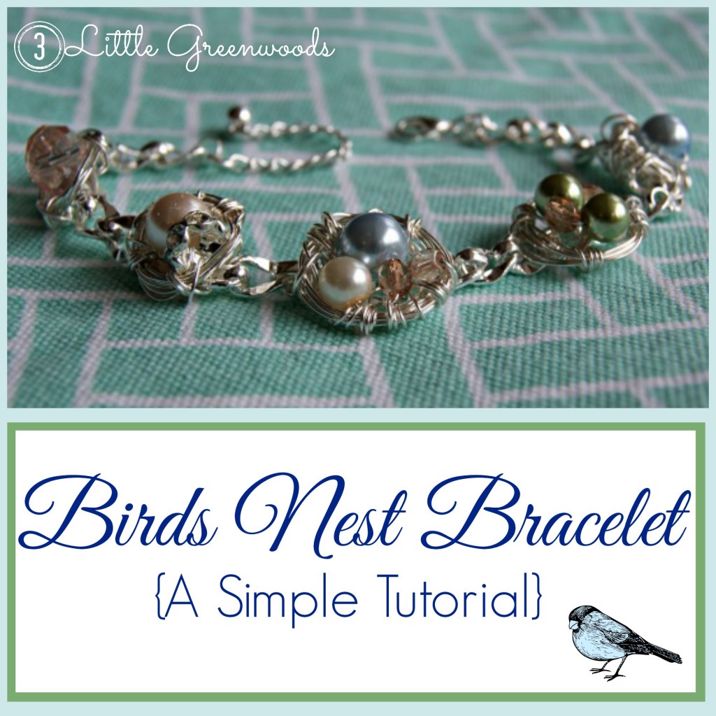 birdsnest bracelet button