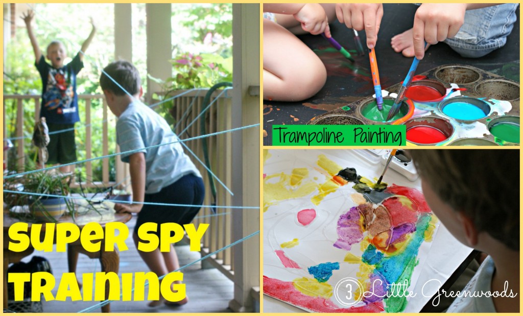 summer activities Collage