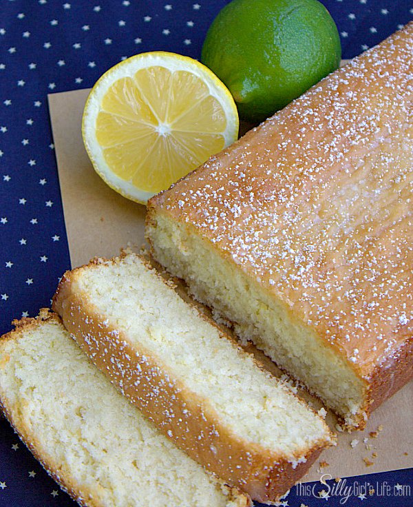 lemon lime snack cake