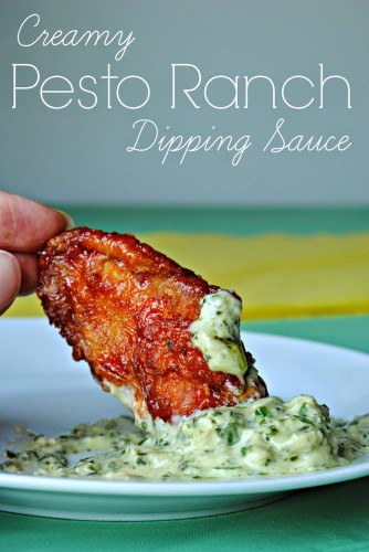 SHOWLicious Craft & Recipe Party Feature {Pesto Ranch}  by 3 Little Greenwoods