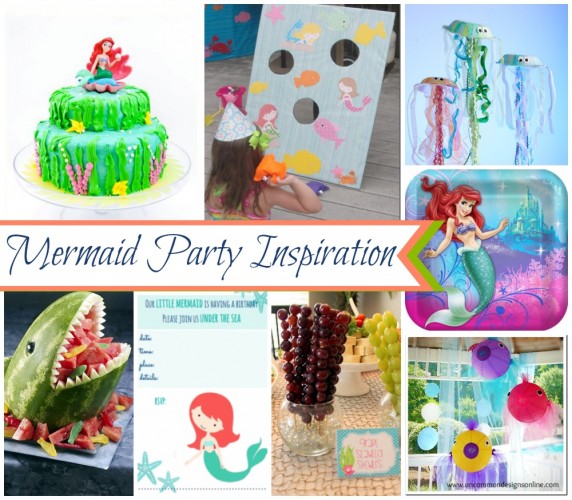 Mermaid Party Inspiration by 3 Little Greenwoods