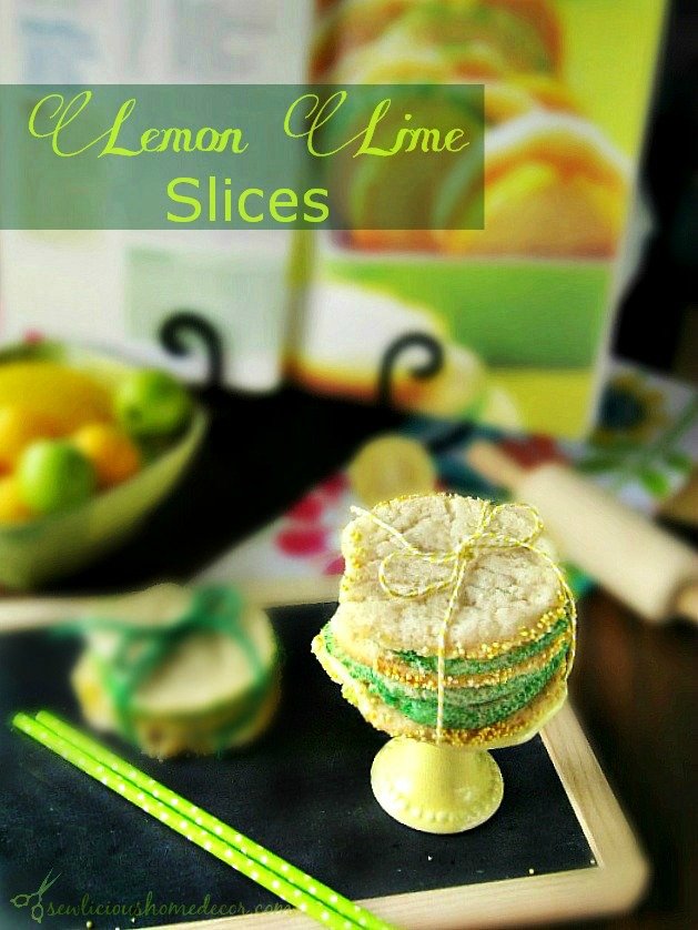 Both Lemon Lime Slices Cookies by sewlicioushomedecor