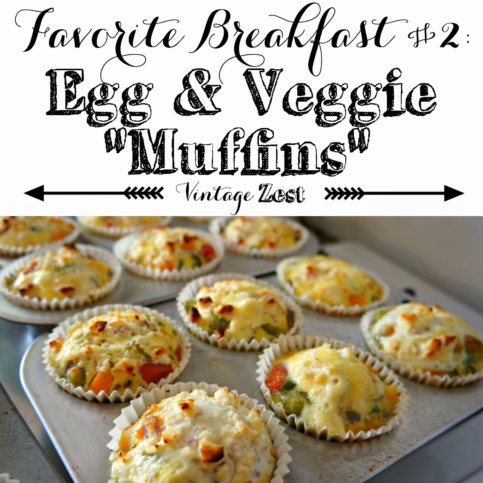 Easy Egg & Veggie Muffins 1